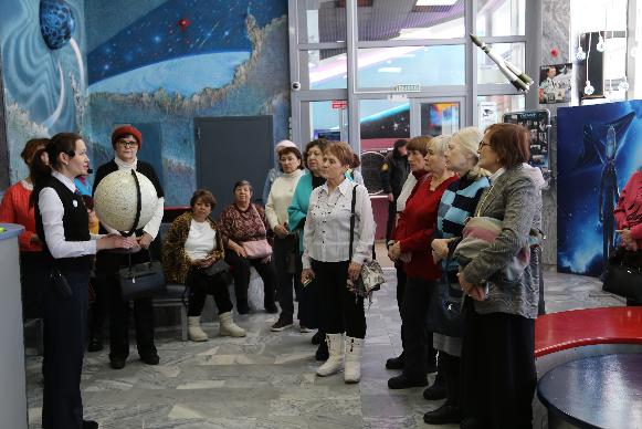 Планетарий продолжает акцию «Звездный час» с профилактическими беседами для пенсионеров