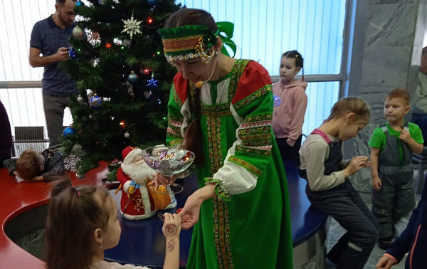 Новогодний праздник в Планетарии продолжается!