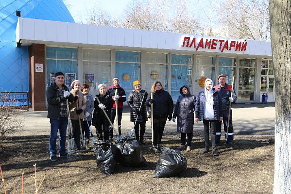 Уфимский планетарий на страже чистоты города!