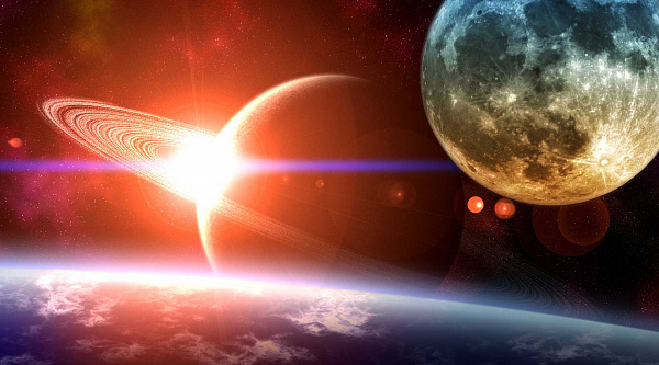 Соединение Сатурна и Луны 17 сентября