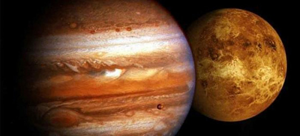 30 апреля произойдет соединение Венеры и  Юпитера 